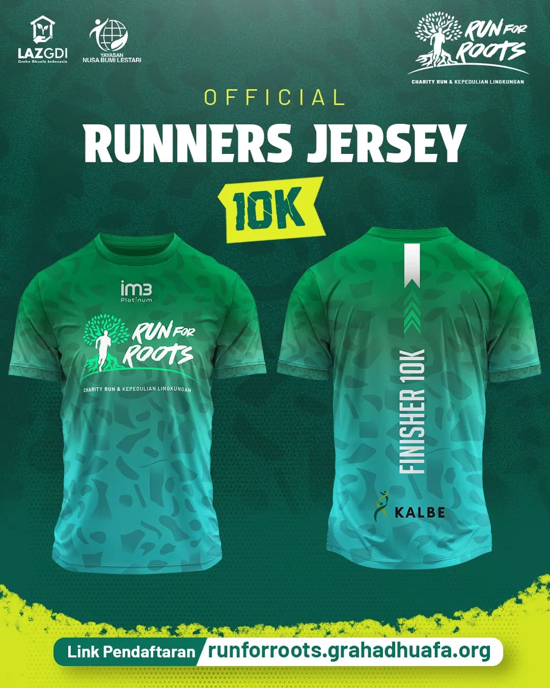 Official Jersey Run for Roots 2025