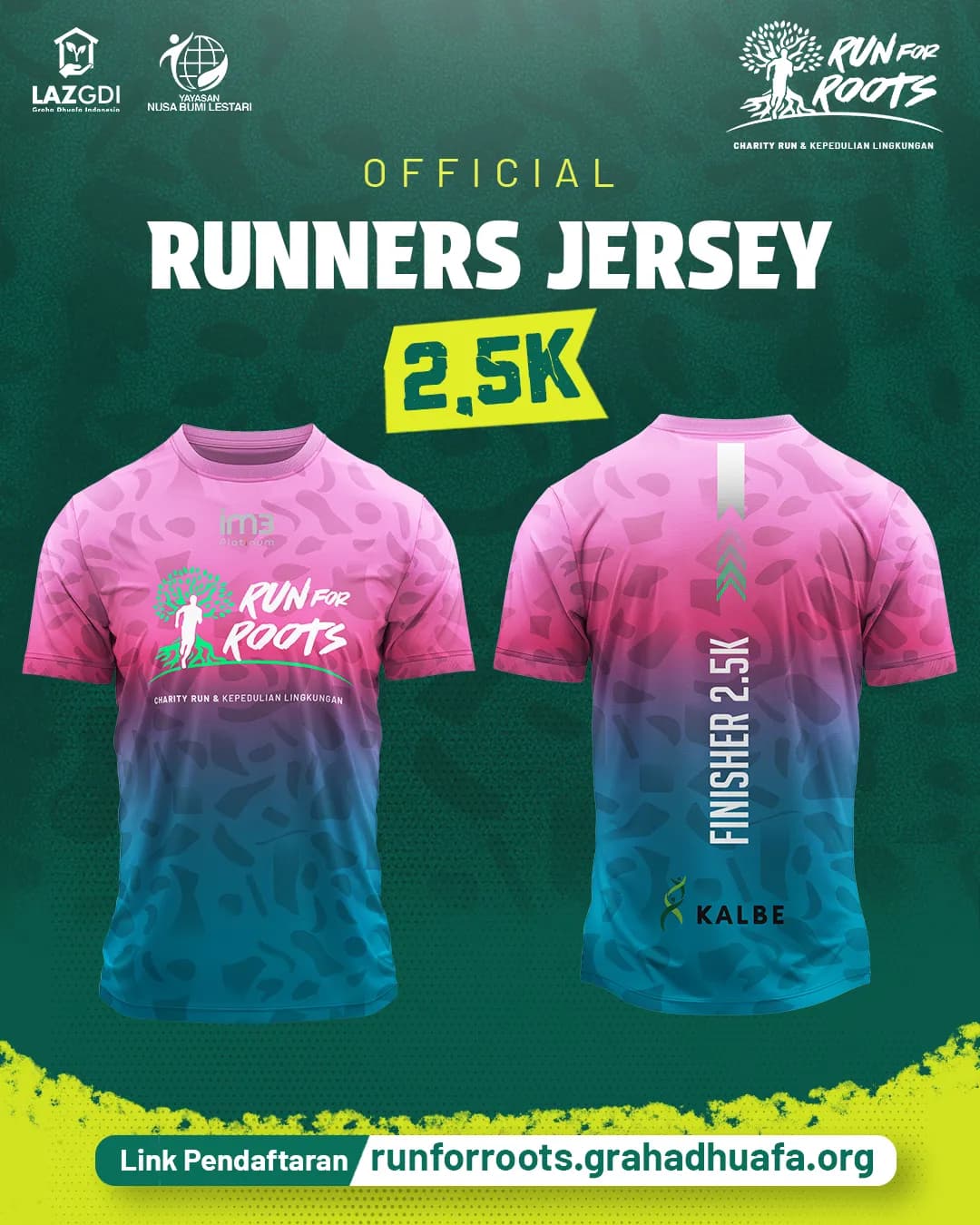 Official Jersey Run for Roots 2025