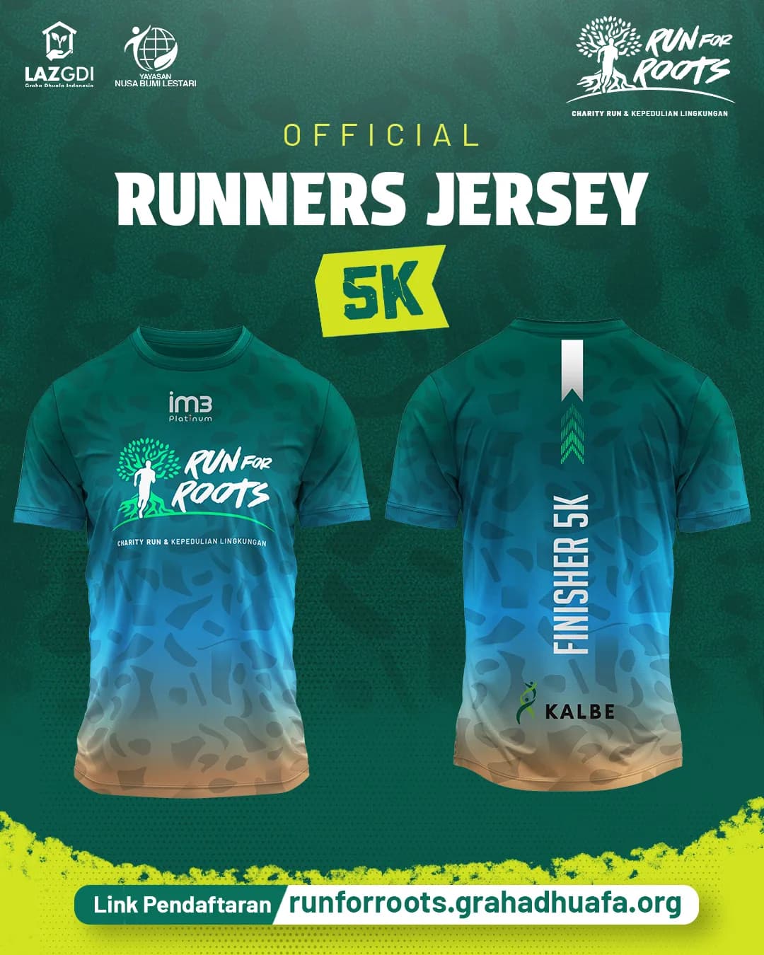 Official Jersey Run for Roots 2025